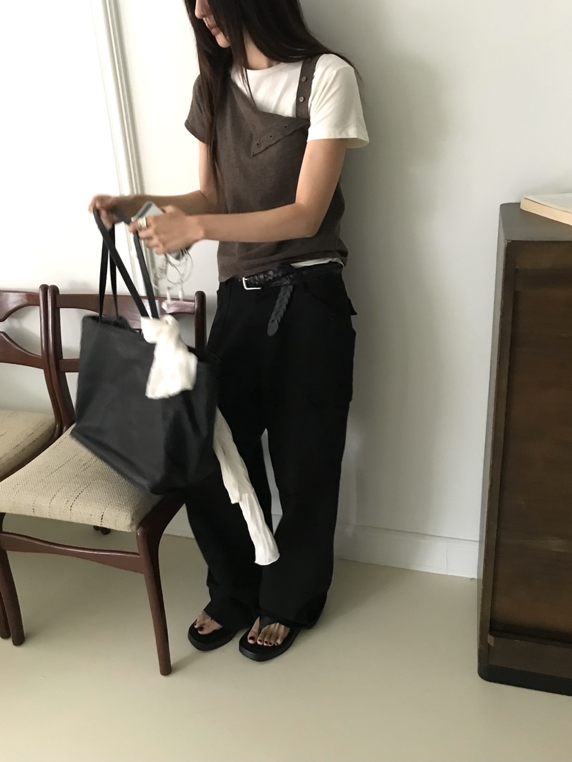 OVERK東大門直郵女士新品真品熱賣時尚人氣休閑針織衫不對稱OVERK針織衫