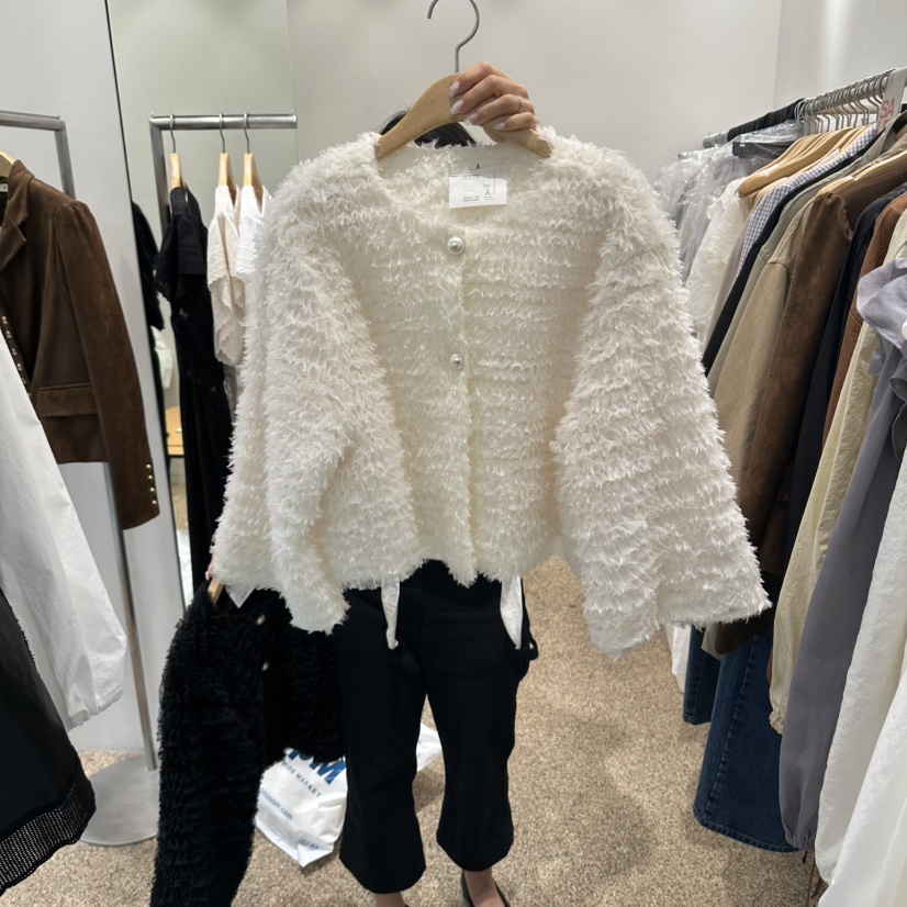 A韓國直郵女裝新品休閑時尚推薦真品人氣熱賣夾克絨A STORE夾克圖色1