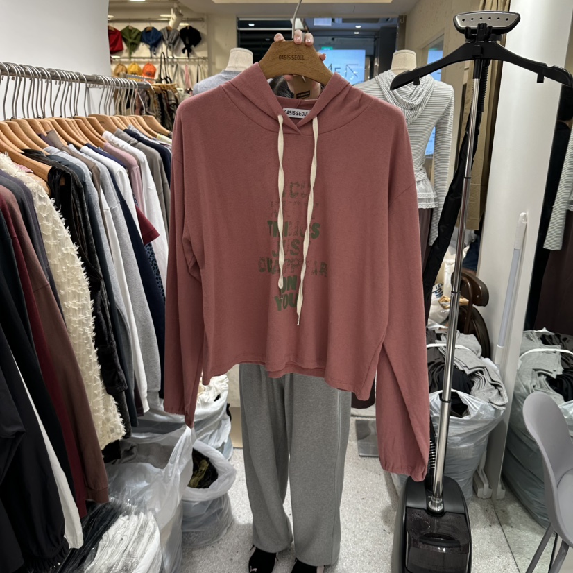 OASISSEOUL韓國直郵女裝新品時尚真品推薦人氣衛衣連帽衫OASISSEOUL衛衣圖色3