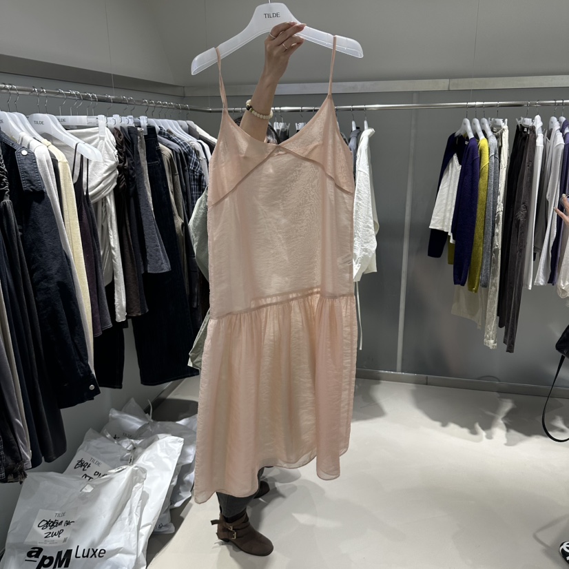 TILDE韓國代購女士新品時尚休閑推薦真品人氣熱賣連衣裙OPSTILDE連衣裙圖色1