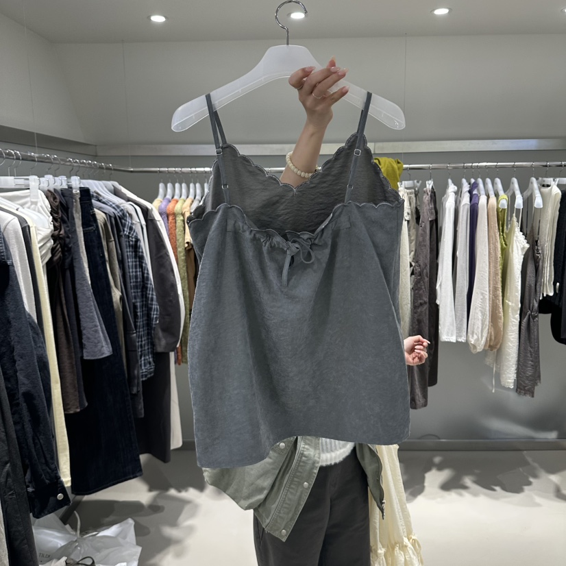 TILDE東大門實拍女士新品熱賣真品人氣時尚休閑推薦吊帶背心TILDE吊帶/背心