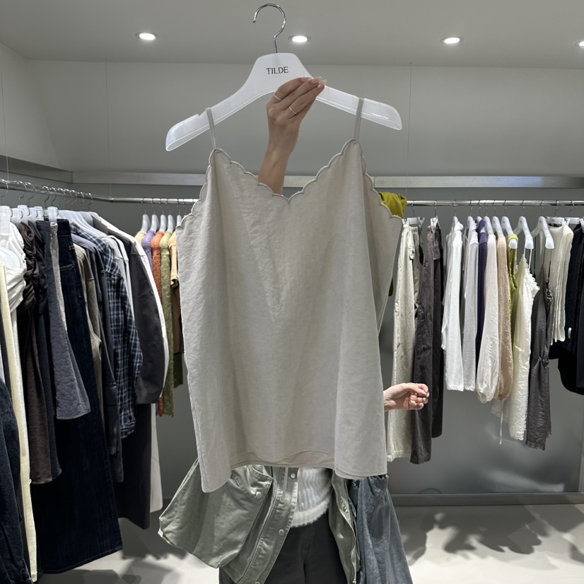 TILDE東大門實拍女士新品熱賣真品人氣時尚休閑推薦吊帶背心TILDE吊帶/背心圖色1