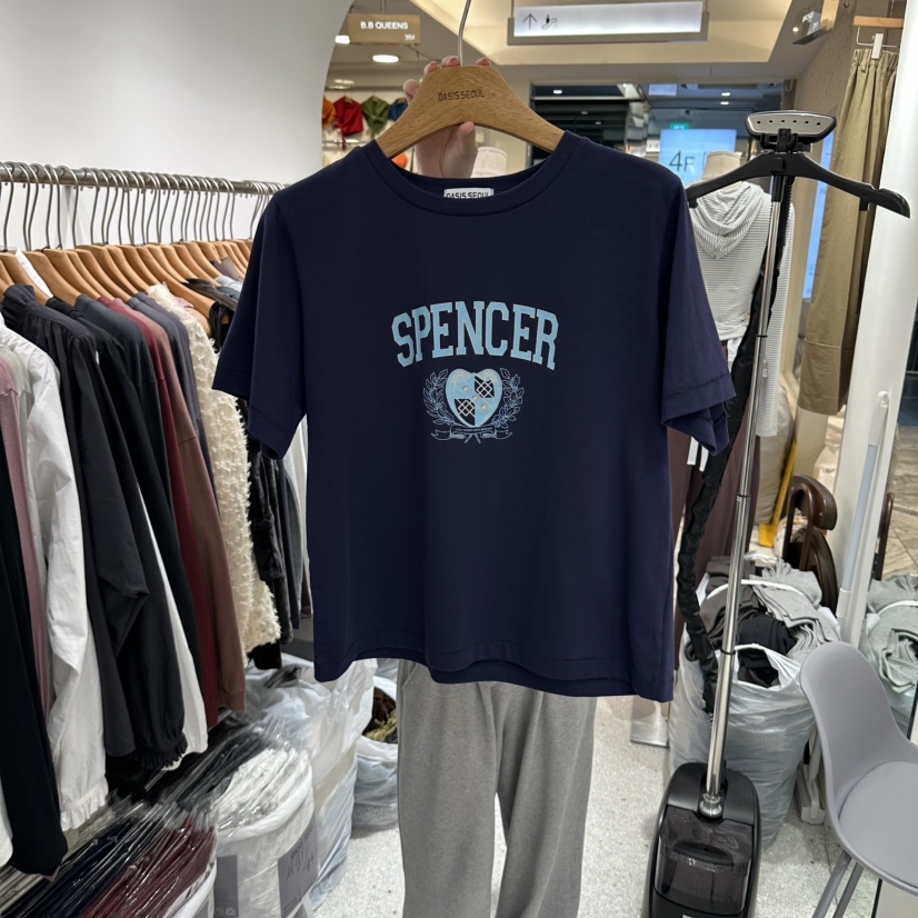 OASISSEOUL東大門實拍女裝新品熱賣人氣時尚真品休閑推薦T恤OASISSEOULT恤圖色3