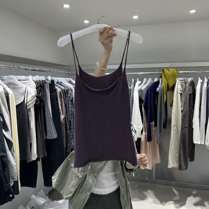 TILDE東大門實拍女士新品人氣熱賣休閑推薦真品時尚吊帶背心TILDE吊帶/背心