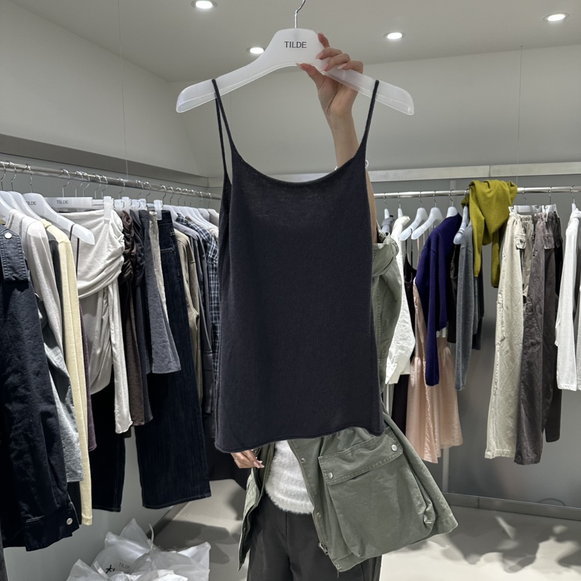 TILDE東大門實拍女士新品人氣熱賣休閑推薦真品時尚吊帶背心TILDE吊帶/背心圖色2
