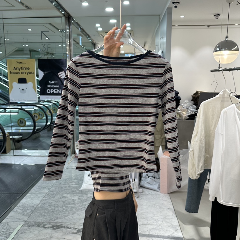 MAGNOLIA36-L東大門實拍女士新品休閑人氣熱賣真品長袖T恤MAGNOLIA36-L長袖T恤圖色2