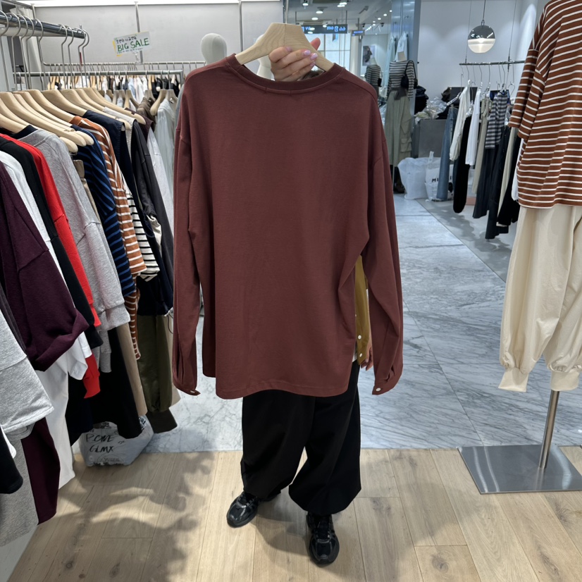 REVE-L東大門代購女士新品真品熱賣休閑人氣推薦長袖T恤REVE-L長袖T恤