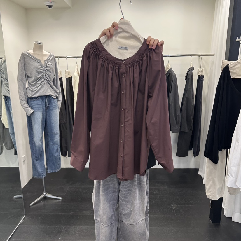 URBAN BREEZE東大門代購女士新品真品時尚推薦襯衫蕾絲衫URBAN BREEZE襯衫/蕾絲衫圖色2