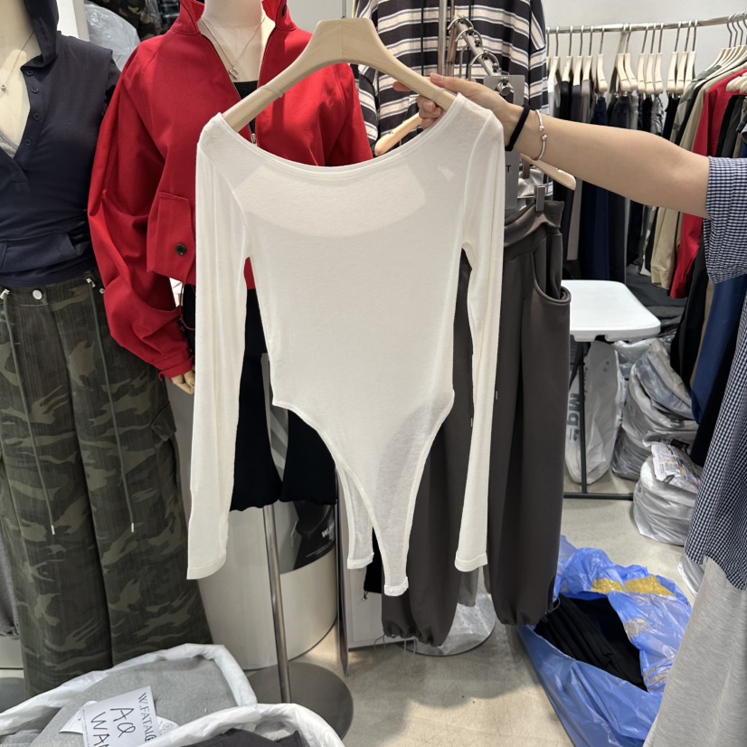 W.FATAL韓國代購女士新品熱賣人氣休閑推薦真品時尚長袖T恤W.FATAL長袖T恤