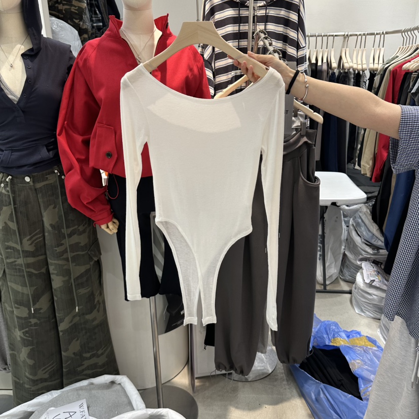 W.FATAL韓國代購女士新品熱賣人氣休閑推薦真品時尚長袖T恤W.FATAL長袖T恤圖色1