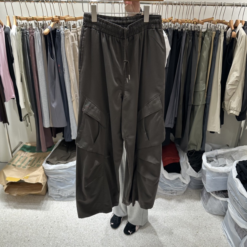 OASISSEOUL東大門代購女士新品人氣真品休閑時尚休閑褲天絲OASISSEOUL休閑褲圖色2