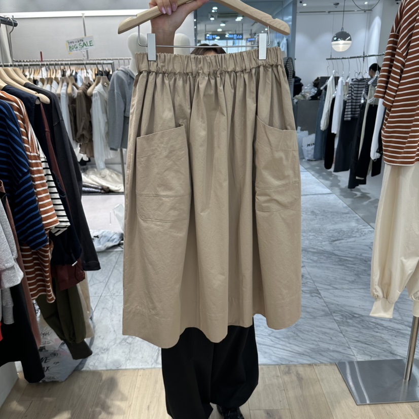 REVE-L東大門實拍女裝新款真品熱賣休閑時尚半身裙中短裙REVE-L半身裙/中短裙圖色1