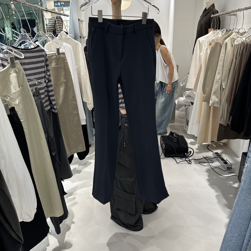 MAGNOLIA36-L東大門實拍女士新款人氣推薦真品時尚休閑褲MAGNOLIA36-L休閑褲圖色1黑色
