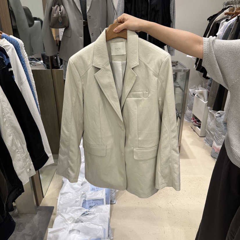 MELO東大門實拍女裝新品休閑人氣熱賣時尚推薦真品西裝西服MELO西裝/西服圖色1