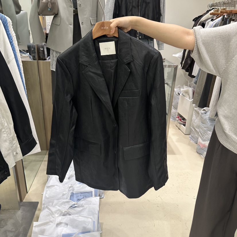 MELO東大門實拍女裝新品休閑人氣熱賣時尚推薦真品西裝西服MELO西裝/西服圖色3