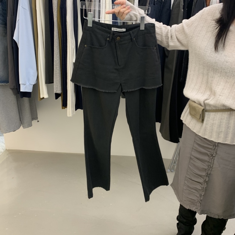 PADO韓國直郵女士新品休閑時尚熱賣真品人氣推薦休閑褲PADO休閑褲圖色2黑