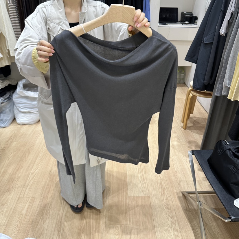HAUS-A韓國直郵女士新款熱賣休閑真品時尚推薦人氣長袖T恤HAUSWOMEN長袖T恤圖色3