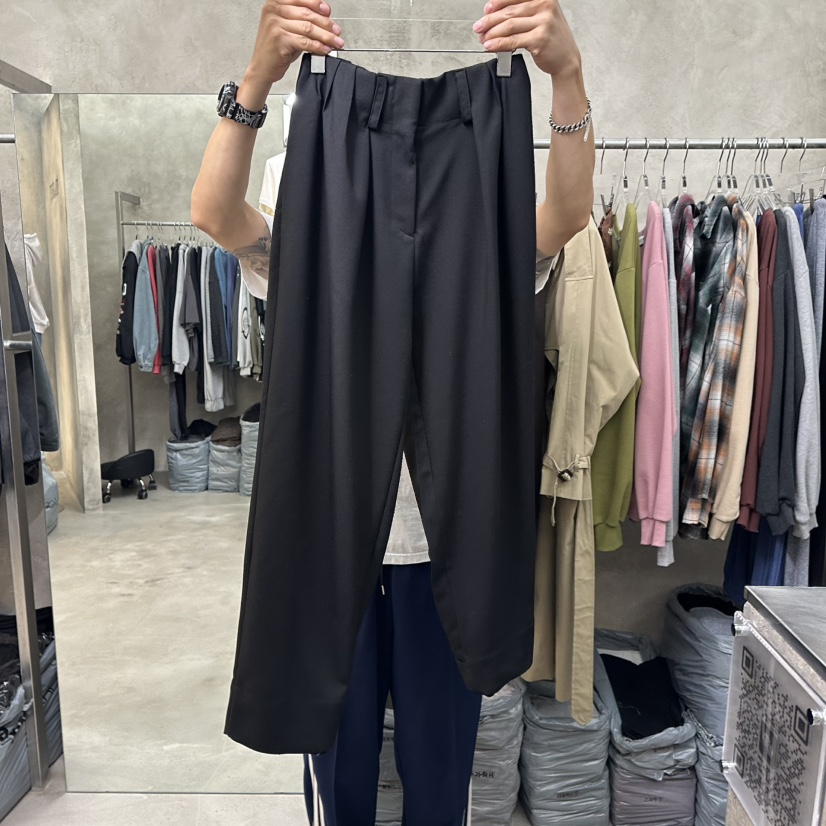 MAGOT東大門實拍女裝新款真品熱賣時尚休閑推薦人氣休閑褲MAGOT休閑褲圖色1黑色