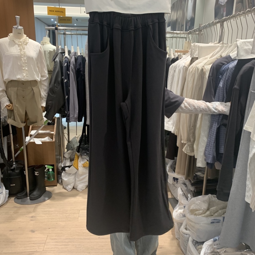 FLAT OGI東大門實拍女士新款時尚熱賣休閑真品休閑褲毛圈布FLat OGI休閑褲圖色2