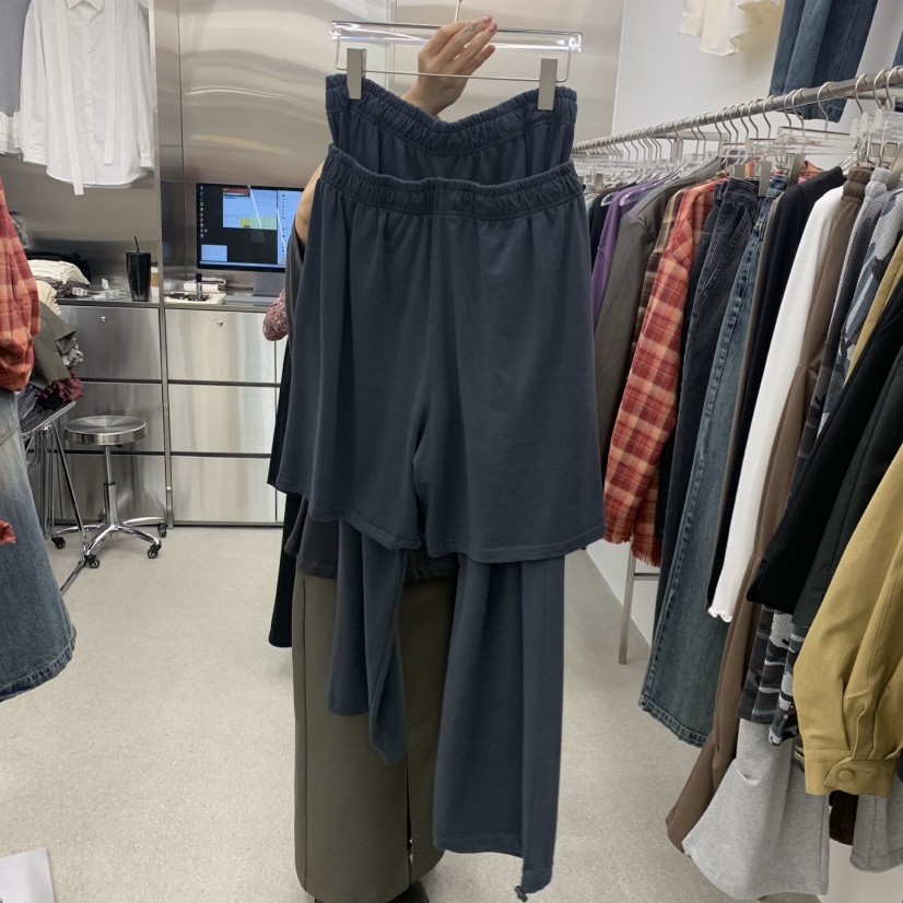 LATTEMOOD韓國代購女裝新款推薦真品熱賣裙褲套裝疊穿運動LATTEMOOD裙褲