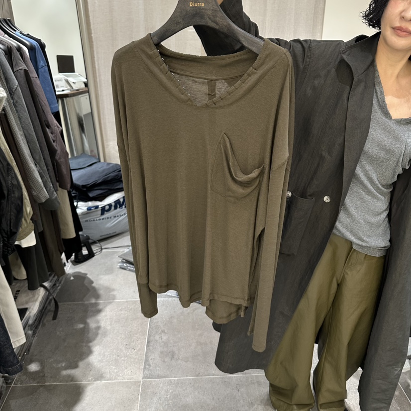 DIARRA韓國代購女士新款推薦休閑真品人氣時尚熱賣長袖T恤DIARRA長袖T恤圖色4