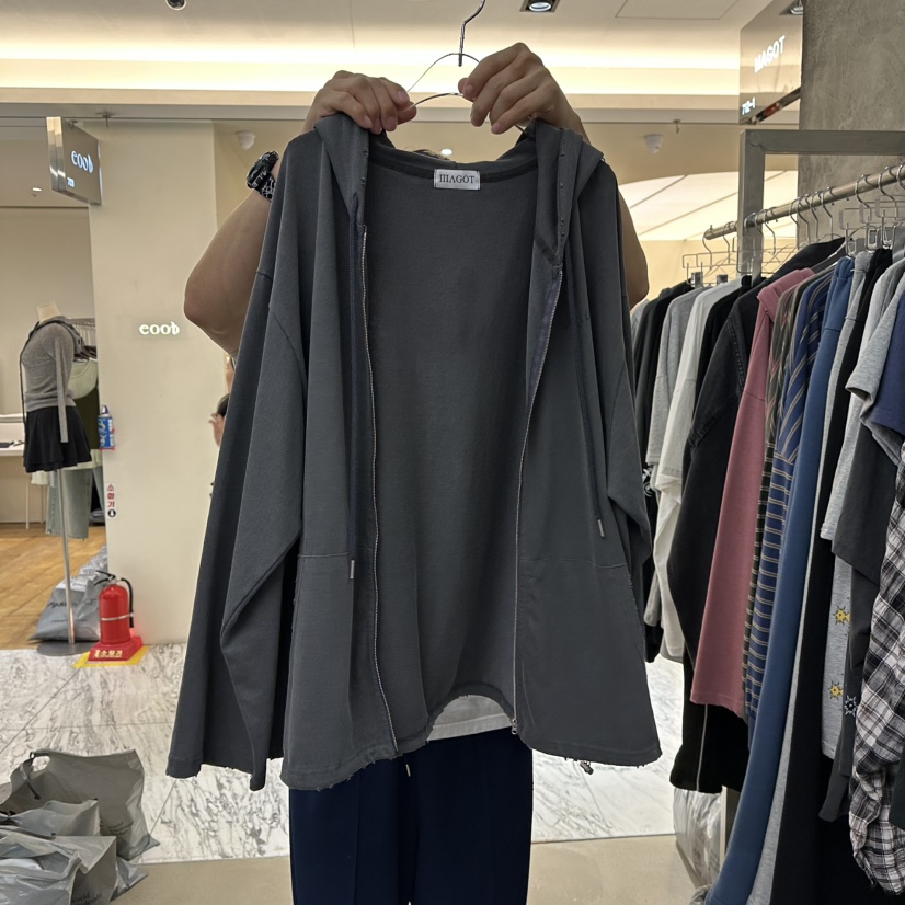 MAGOT東大門直郵女裝新品時尚推薦真品人氣休閑熱賣衛衣拉鏈MAGOT衛衣圖色2