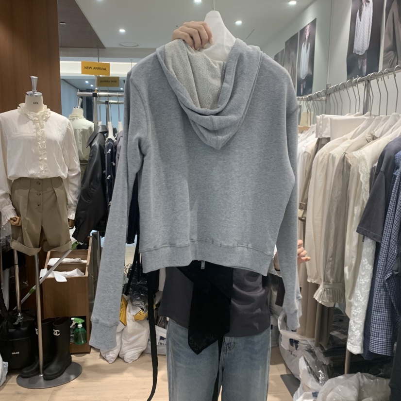 FLAT OGI韓國代購女裝新品人氣推薦真品休閑時尚衛衣連帽衫FLat OGI衛衣