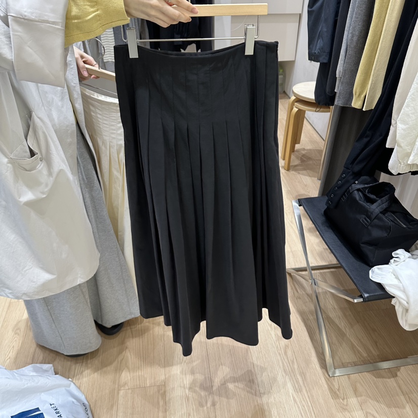 HAUS-A東大門實拍女裝新款真品時尚推薦休閑熱賣長裙褶裙HAUSWOMEN長裙圖色2