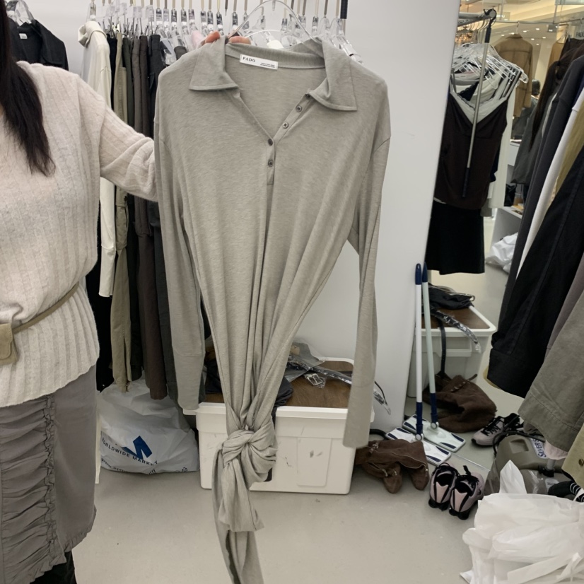 PADO東大門實拍女裝新款真品推薦時尚人氣休閑熱賣長袖T恤PADO長袖T恤圖色2