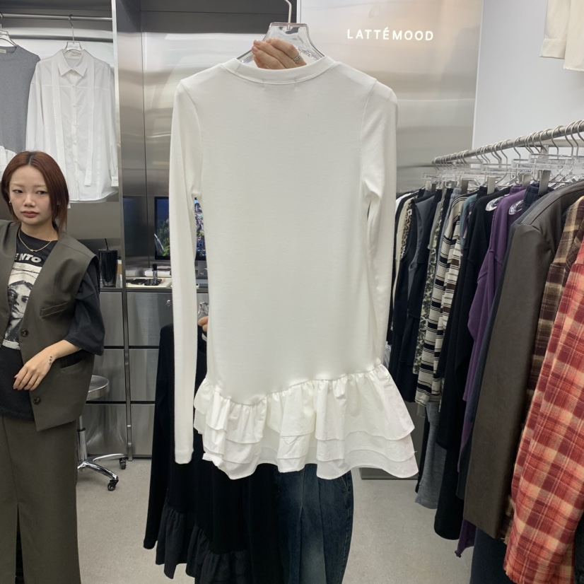 LATTEMOOD韓國直郵女裝新品人氣時尚推薦熱賣休閑真品連衣裙LATTEMOOD連衣裙
