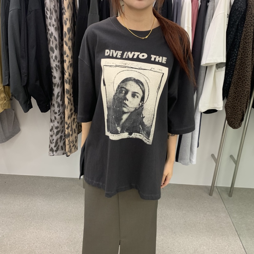 LATTEMOOD韓國直郵女裝新款時尚休閑人氣推薦熱賣真品T恤LATTEMOODT恤圖色3