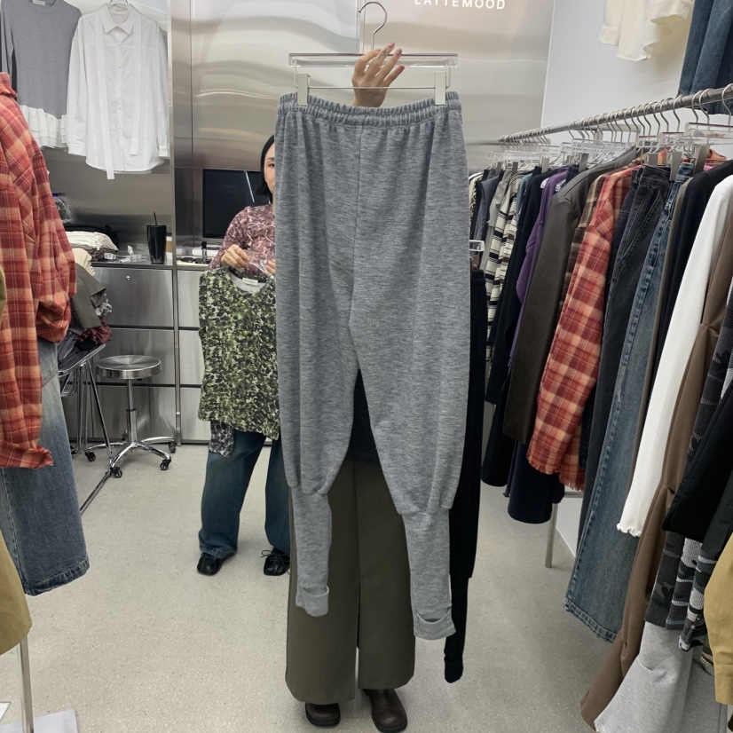 LATTEMOOD東大門直郵女裝新品推薦真品時尚人氣休閑褲保暖LATTEMOOD休閑褲
