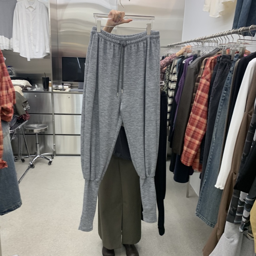 LATTEMOOD東大門直郵女裝新品推薦真品時尚人氣休閑褲保暖LATTEMOOD休閑褲圖色1
