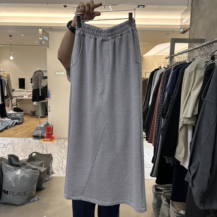 MAGOT韓國直郵女裝新款人氣推薦熱賣休閑真品時尚長裙拉鏈MAGOT長裙圖色1