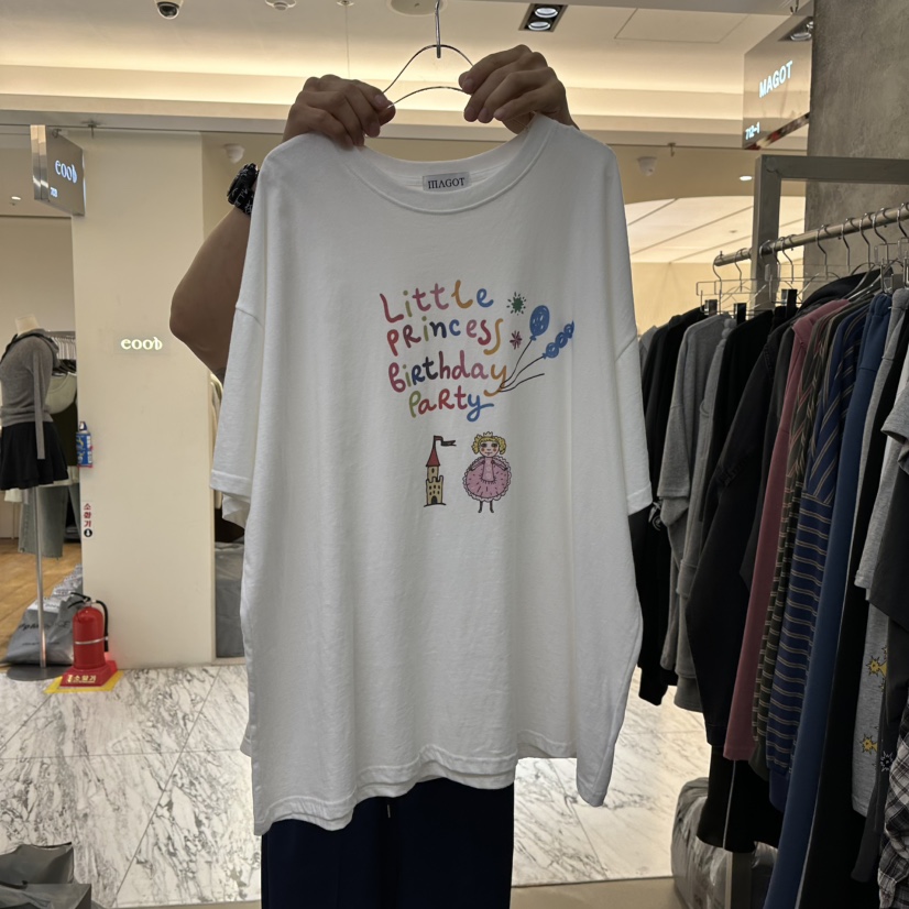 MAGOT東大門代購女裝新品休閑真品時尚推薦熱賣人氣T恤MAGOTT恤圖色2