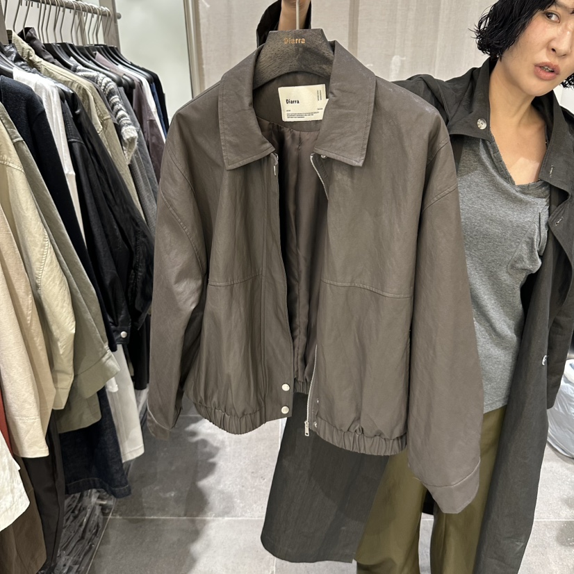 DIARRA東大門代購女士新品熱賣休閑推薦真品人氣皮衣皮革DIARRA皮衣圖色2