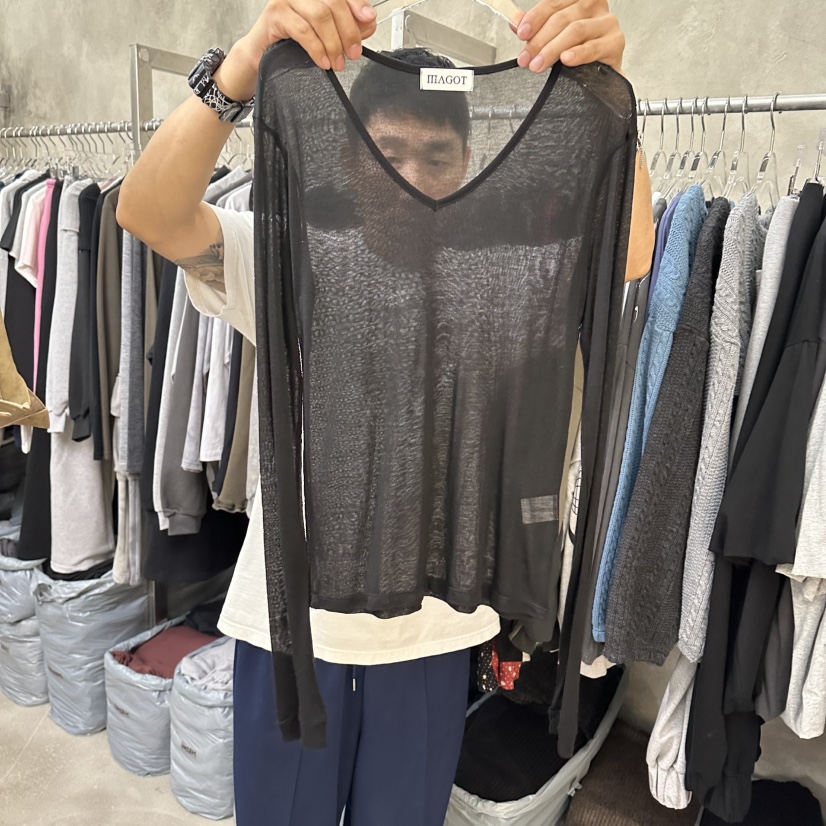MAGOT韓國代購女裝新品人氣熱賣休閑推薦真品時尚長袖T恤MAGOT長袖T恤圖色3