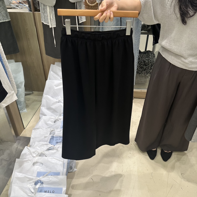 MELO韓國直郵女士新品熱賣真品推薦休閑人氣時尚長裙天絲MELO長裙