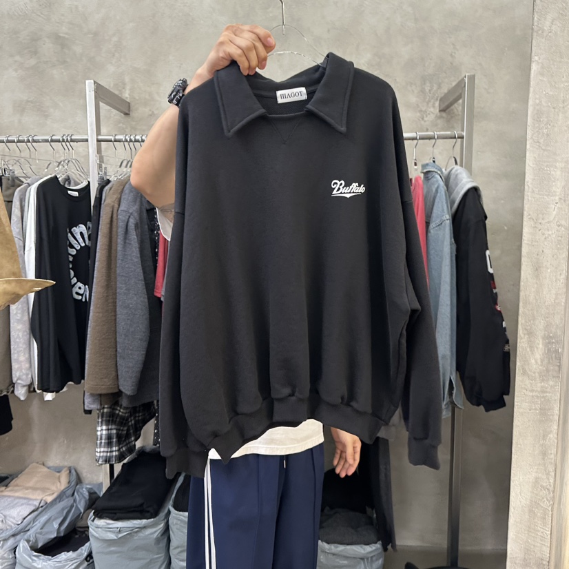 MAGOT東大門實拍女裝新品推薦休閑時尚真品人氣熱賣衛衣MAGOT衛衣圖色2