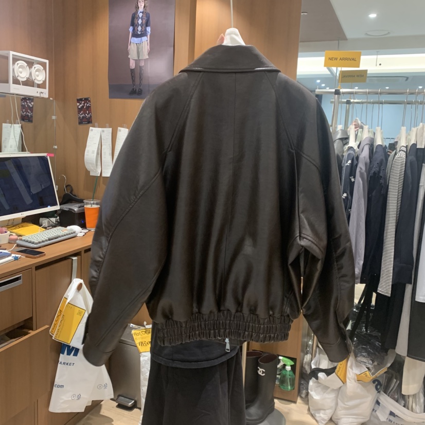FLAT OGI東大門直郵女裝新款時尚休閑人氣真品熱賣夾克皮革FLat OGI夾克