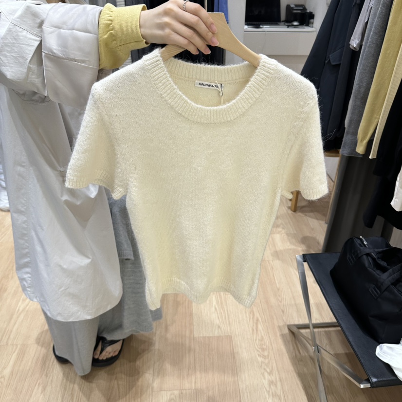 HAUS-A東大門實拍女士新款推薦熱賣真品人氣時尚休閑針織衫HAUSWOMEN針織衫圖色1