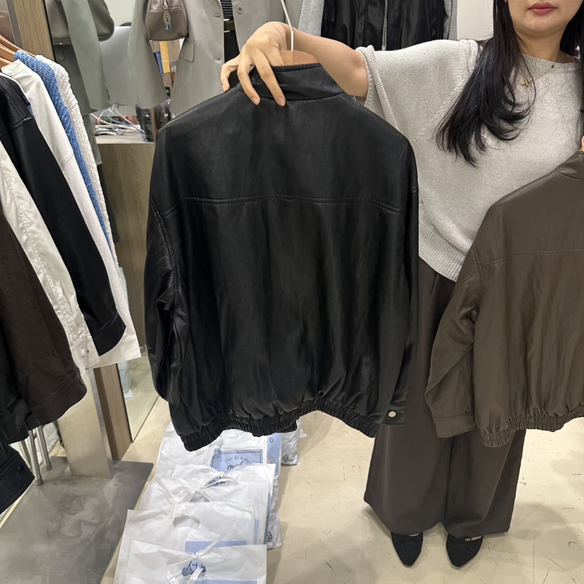 MELO東大門直郵女士新品熱賣人氣時尚休閑推薦真品皮衣皮革MELO皮衣