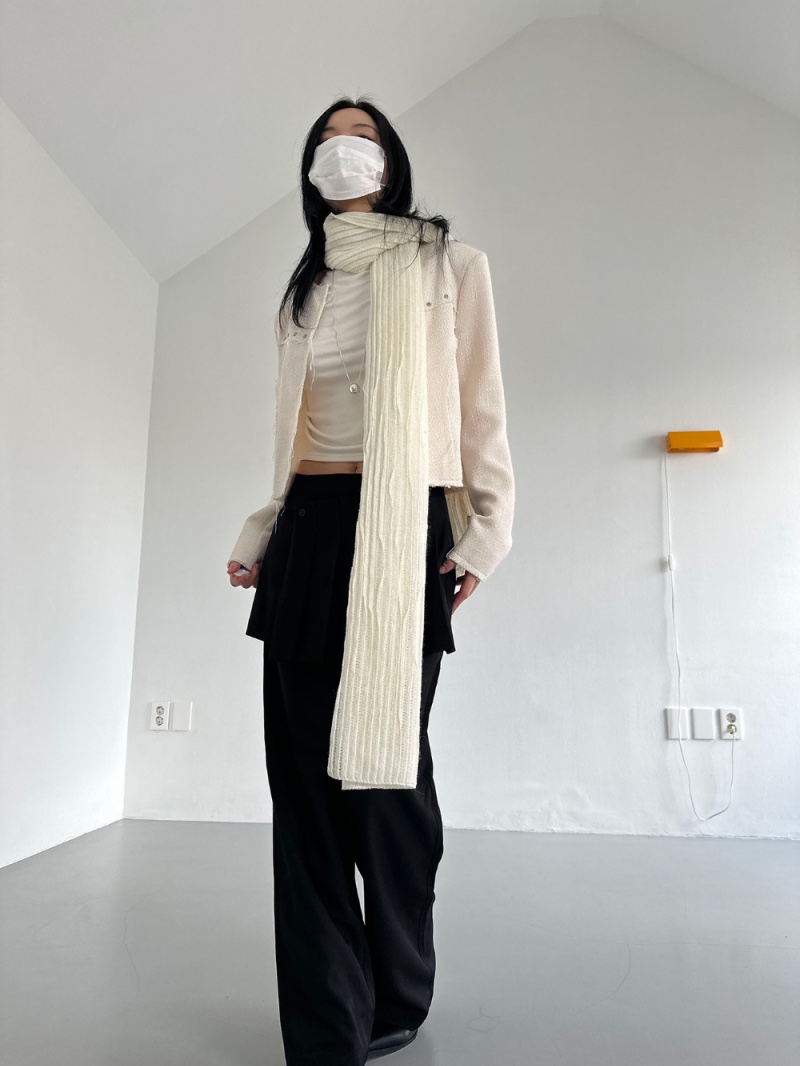 SEEOT韓國代購女裝新品時尚推薦圍巾披肩男女同款馬海毛圍巾SEEOT圍巾/披肩