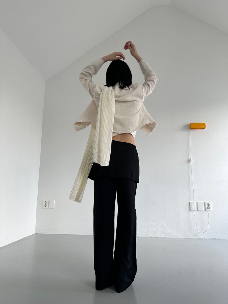 SEEOT韓國代購女裝新品時尚推薦圍巾披肩男女同款馬海毛圍巾SEEOT圍巾/披肩