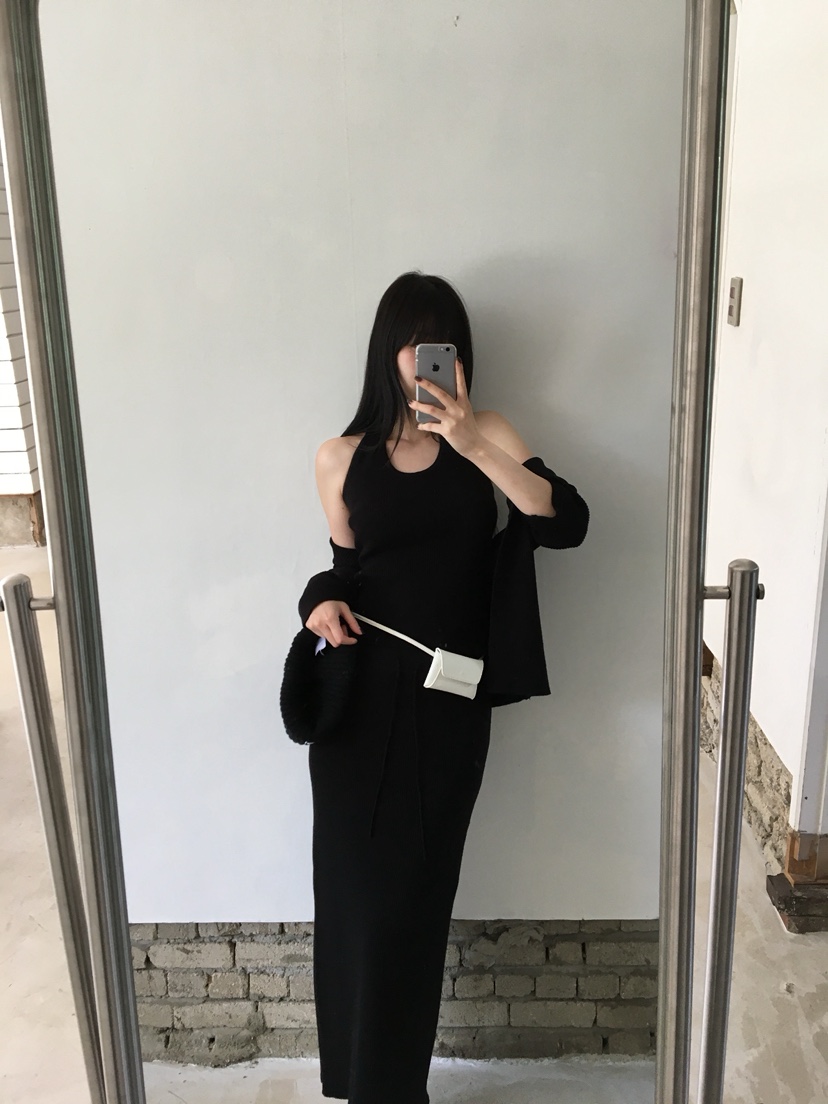 LEGACY韓國直郵女士新款休閑時尚推薦人氣真品熱賣長裙羅紋LEGACY長裙