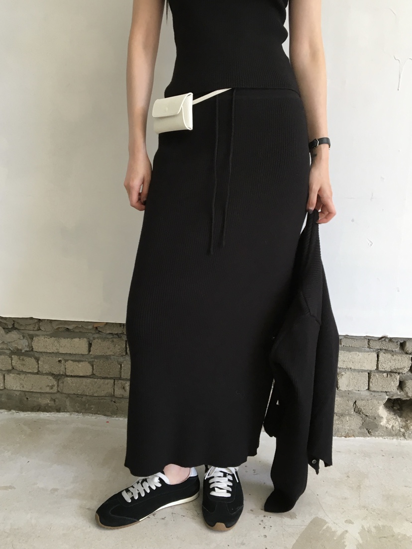 LEGACY韓國直郵女士新款休閑時尚推薦人氣真品熱賣長裙羅紋LEGACY長裙