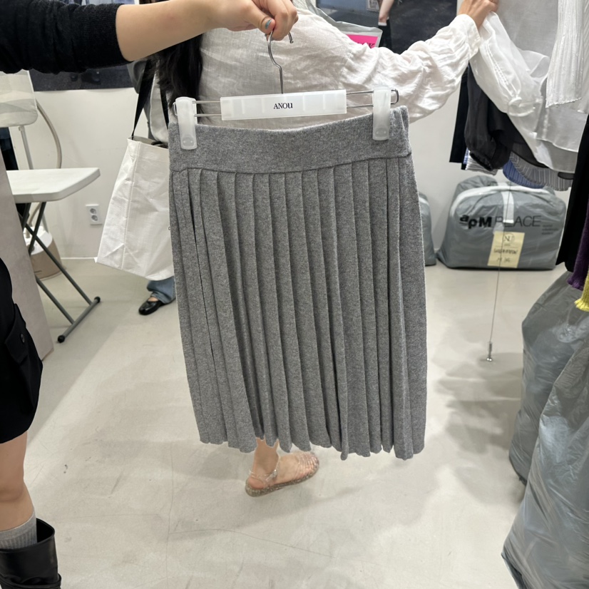 ANOU東大門代購女裝新品人氣推薦時尚熱賣休閑半身裙中短裙ANOU半身裙/中短裙圖色1