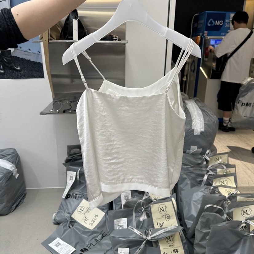 ANOU東大門實拍女士新款真品熱賣推薦時尚人氣休閑吊帶背心ANOU吊帶/背心