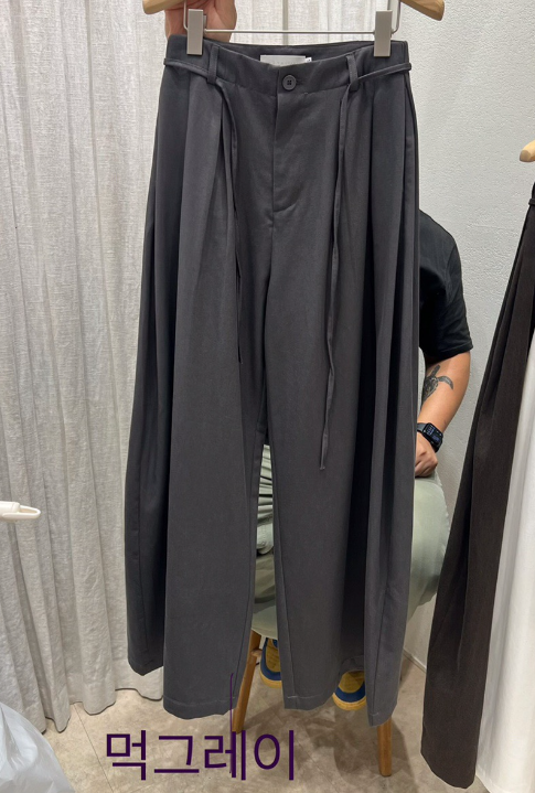 AHOY韓國代購女裝新品推薦真品時尚人氣熱賣休閑休閑褲AHOY休閑褲圖色4墨色