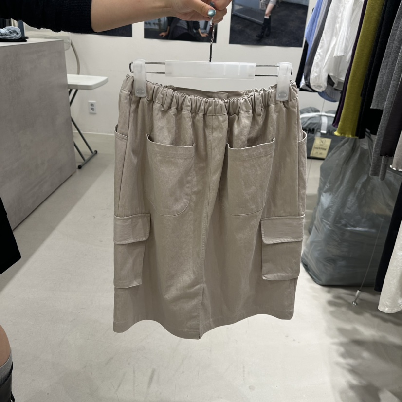 ANOU韓國直郵女士新品時尚熱賣休閑推薦人氣半身裙中短裙ANOU半身裙/中短裙